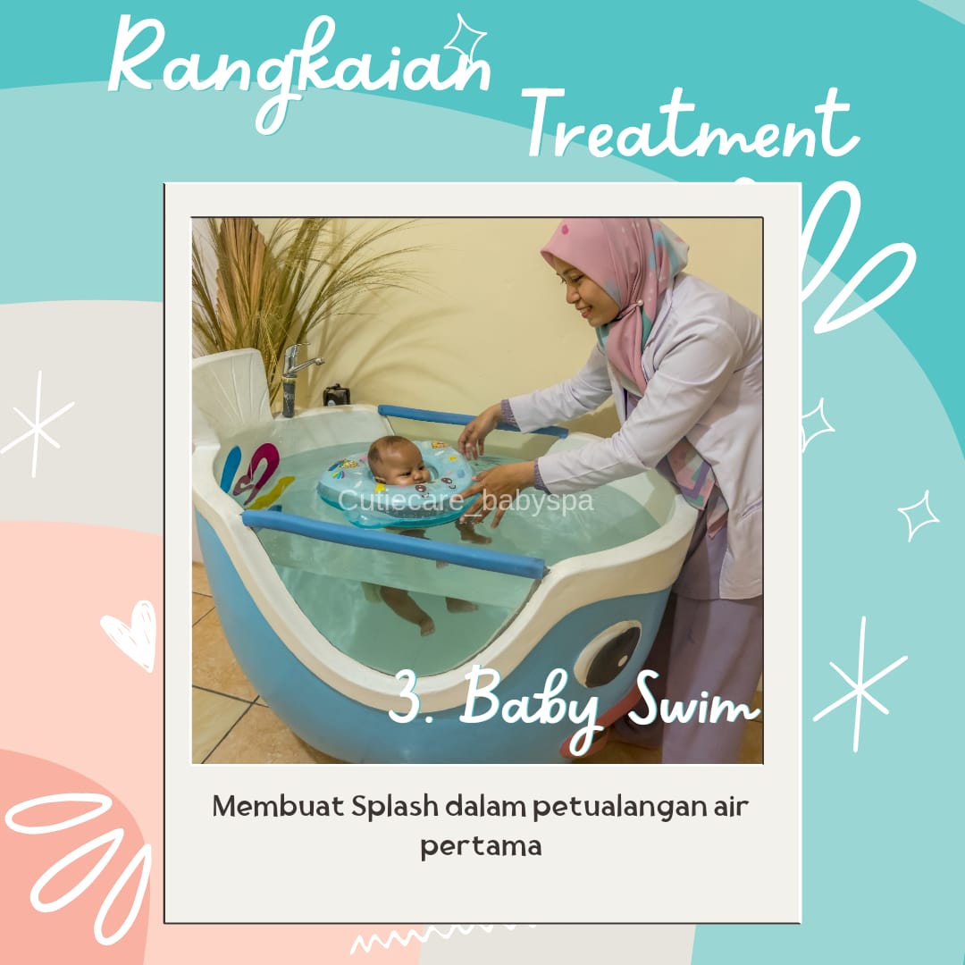 Layanan Renang Bayi di Cutie Care